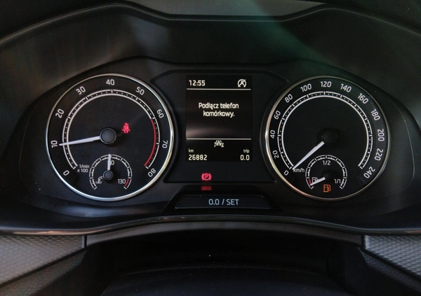 Skoda Kamiq cena 82900 przebieg: 26822, rok produkcji 2021 z Tłuszcz małe 497